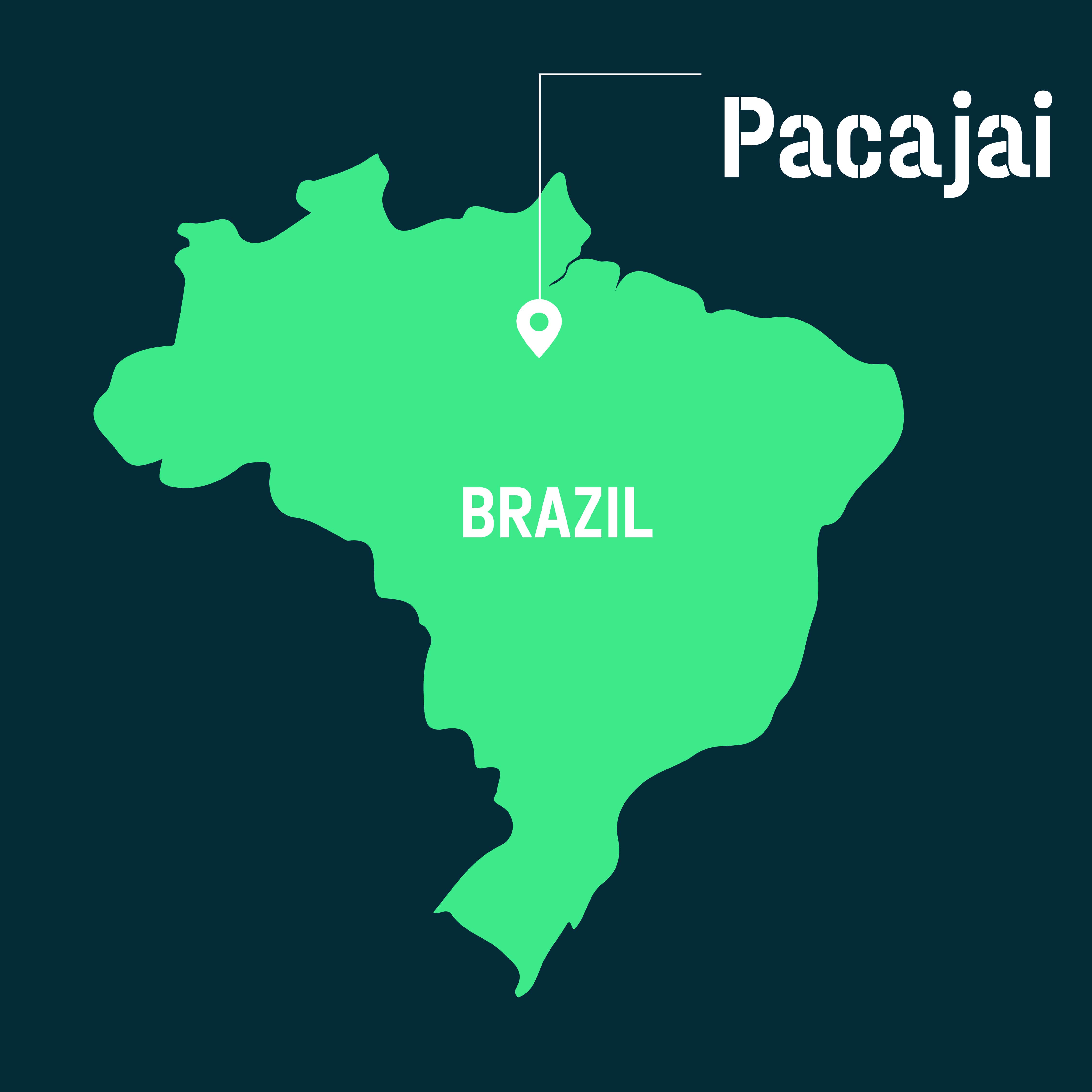 Location of project on map of brazil